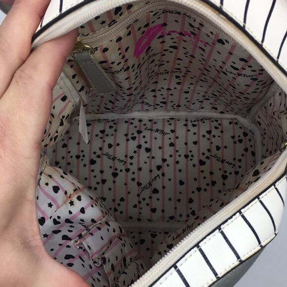 Luv Betsey By Betsey Johnson Silver and Pink Kitty Cat Face Backpack - Picture 10 of 17